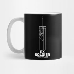 The ex-soldier sword (white) Mug